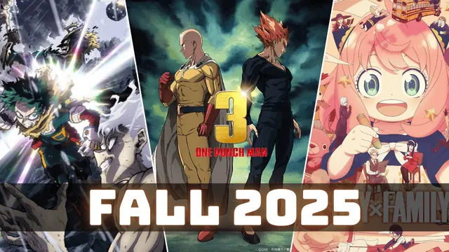 Winter Season 2025 fall anime 2025